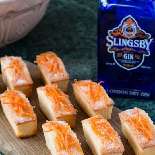 BETTYS SLINGSBY GIN AND PINK GRAPEFRUIT CAKES