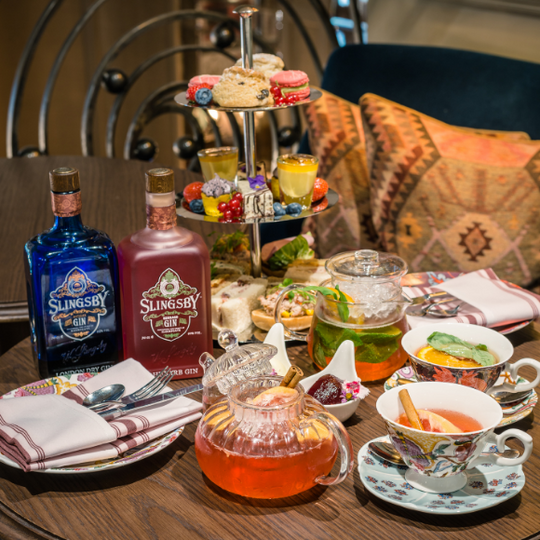 AFTERNOON TEA WITH SLINGSBY GIN? YES PLEASE!