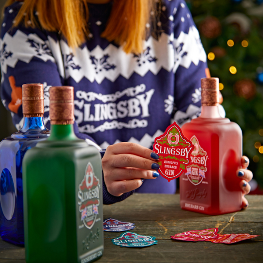 SLINGSBY PERSONALISED BOTTLES ARE HERE FOR CHRISTMAS!