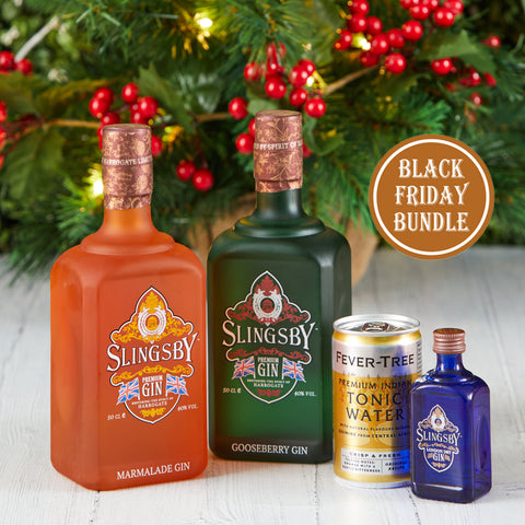Black Friday Bundle- 1x Marmalade 50cl, 1x Gooseberry 50cl + FREE London Dry and Indian G&T
