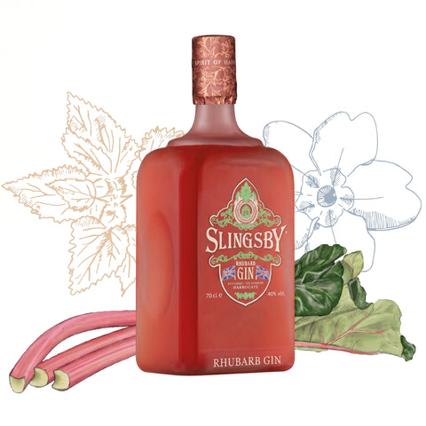 Slingsby Rhubarb Ginのボトル画像