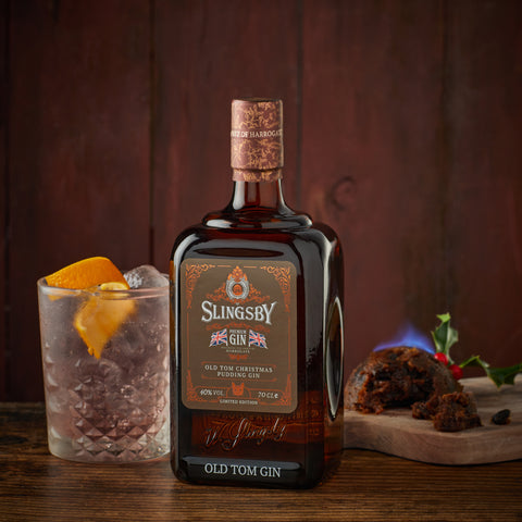Slingsby Old Tom Christmas Pudding Gin + GIFT BOX