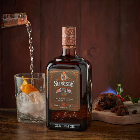 Slingsby Old Tom Christmas Pudding Gin + GIFT BOX