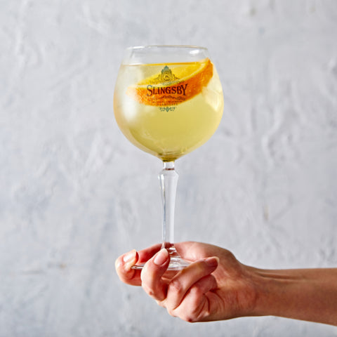 Two Slingsby Branded Goblets