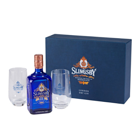 Slingsby London Dry Gin & Highball Glass Gift Set