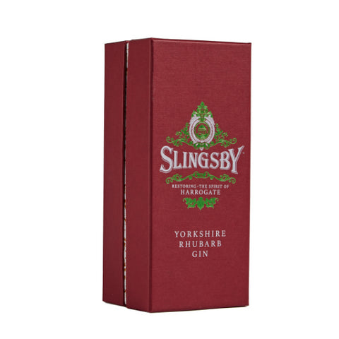 Slingsby Rhubarb 70cl Gift Box - Gift Box Only